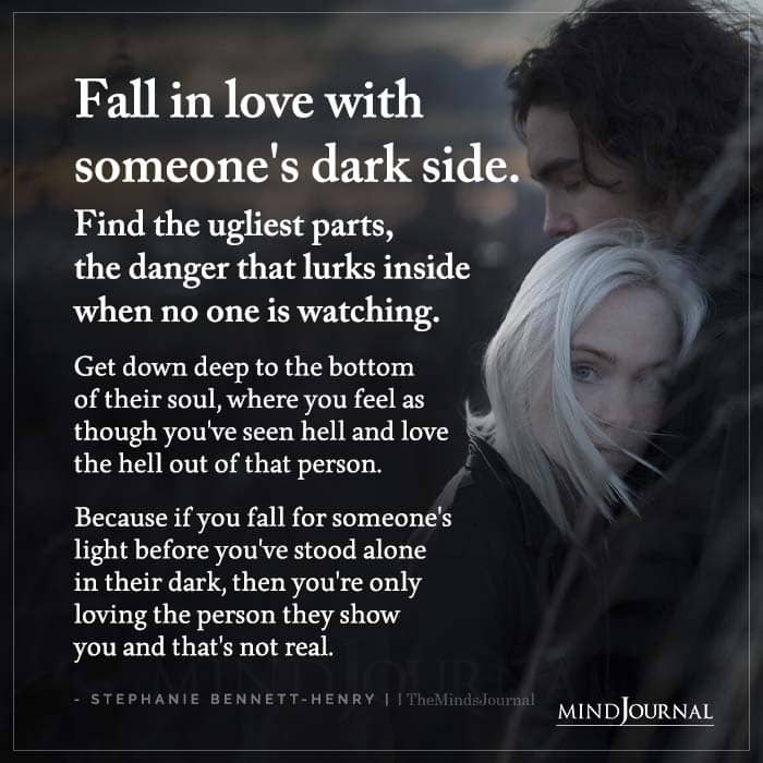 What is the Dark Side of Falling in Love